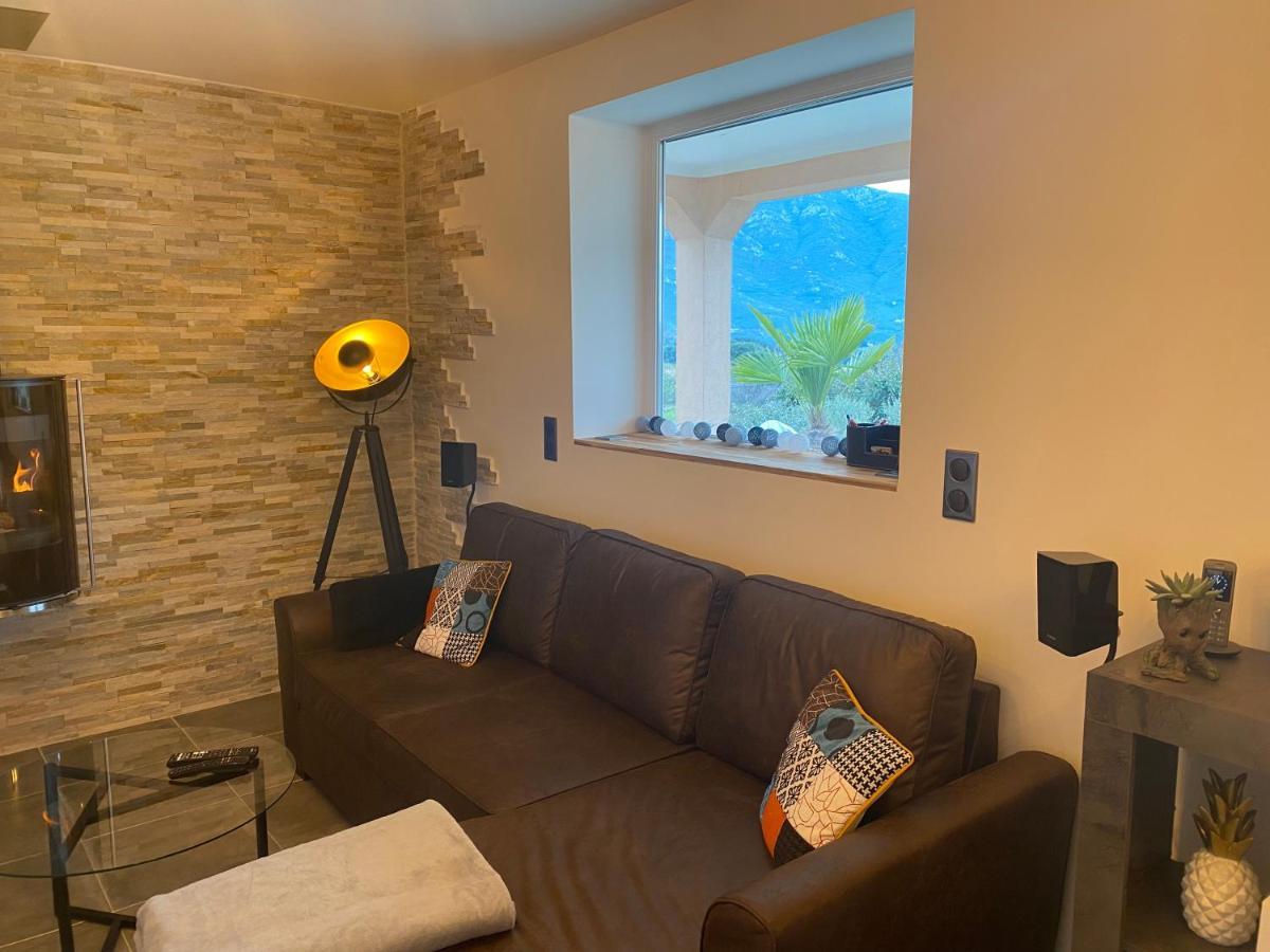 Villa Ghjuvan - Sea, Mountain & Spa Peri Ngoại thất bức ảnh